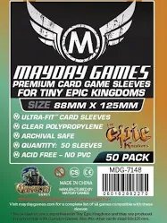Premium Custom Tiny Epic Kingdoms Sleeves 88 x 125 mm (50)