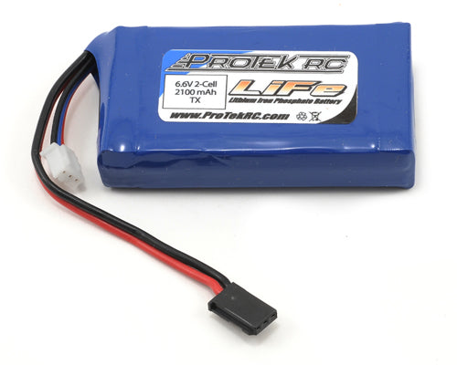 9/27/22ProTek RC LiFe 4PK/4PX/4PV Transmitter Battery Pack (6.6V/2100mAh)