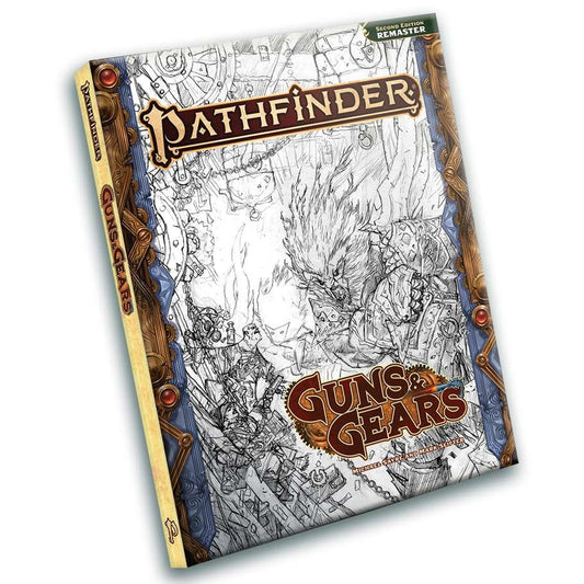 Pathfinder RPG: Guns & Gears Hardcover (Remastered) (Sketch Cover Edition) (P2)