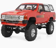 RC4WD Trail Finder 2 RTR w/1985 Toyota 4Runner Hard Body Set (Red)