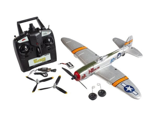 P-47 Thunderbolt Micro RTF Airplane with PASS (Pilot Assist Stability
