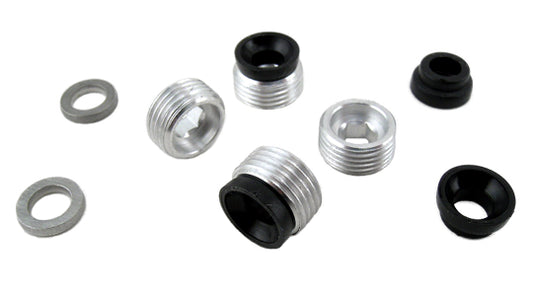 Pillow Ball Set Screw & Bushing Caps (4)