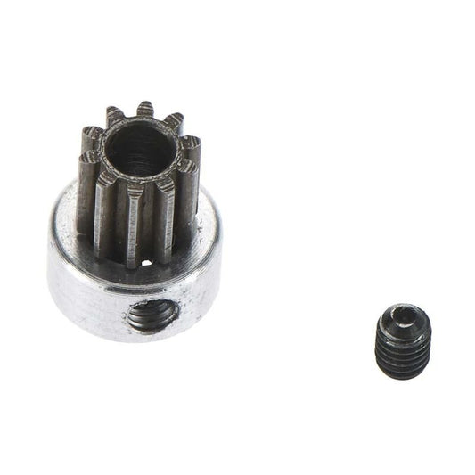 X-Hard Wide 48 Pitch 10 Tooth 1/8 Shaft Pinion Gear w/ Collar