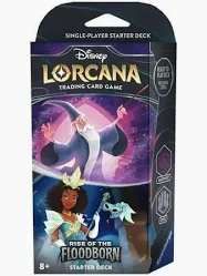 Disney Lorcana Rise of the Floodborn Starter Deck Merlin/Tiana