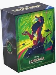 Disney Lorcana Azurite Sea Deck Box Scar