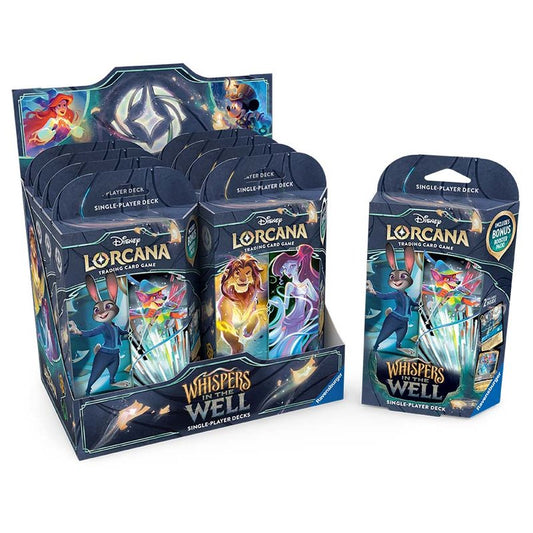 Disney Lorcana: Whispers in the Well - Starter Deck (Sapphire & Steel)
