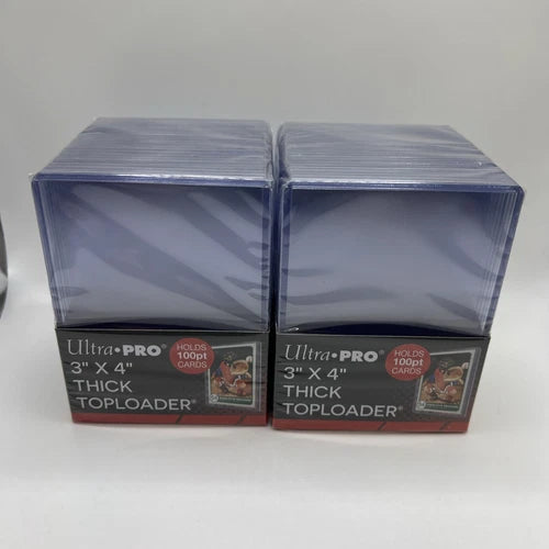 Toploader: 3x4 100pt Hard Cover Sleeves (25)