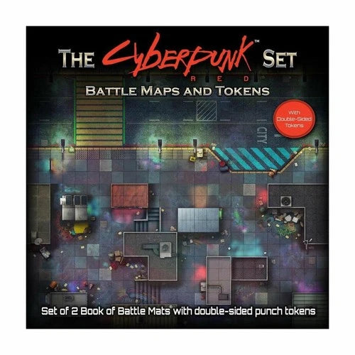 Cyberpunk: Book of Battle Maps & Tokens for Cyberpunk RED