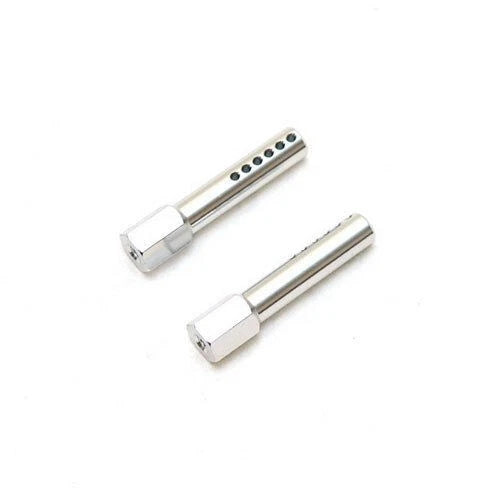Silver rustler/Slash Alloy Front Body Posts