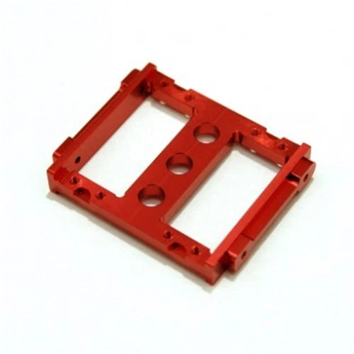 Aluminum Heavy Duty Servo Mount Tray, Red, for Associated Enduro