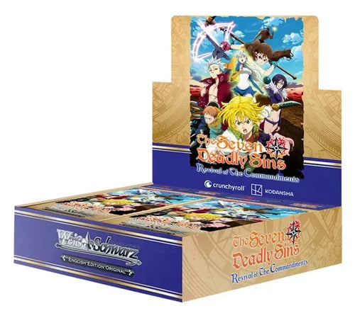 WEISS SCHWARZ: BOOSTER: SEVEN DEADLY SINS: REVIVAL OF THE COMMANDMENTS **SINGLES**