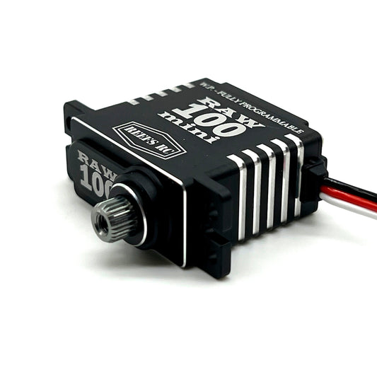 Reef's RC RAW 100 Mini Black Servo Programmable