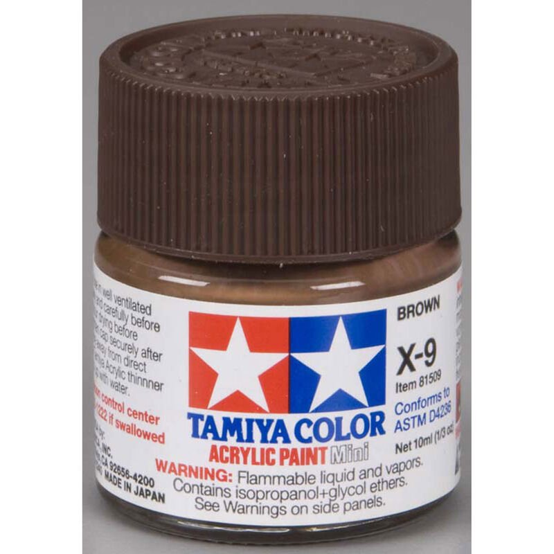 Acrylic Mini X-9 Brown