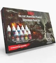 D&Ds Nolzur`s Pigments: Underdark Paint Expansion Set