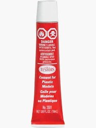 Plastic Cement Tube 5/8 oz (HAZ-MAT)