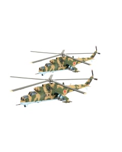 Mi-24 Hind Helicopter Company (WWIII x2 Aircraft Plastic)