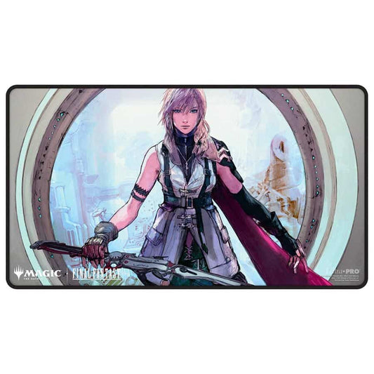 FINAL FANTASY™ Lightning, Army of One Black Stitched Playmat