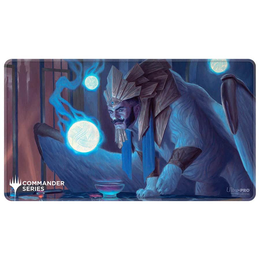 Commander Series #8 Tivit, Seller of Secrets Stitched Playmat