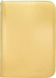 Vivid 4-Pocket Zippered PRO-Binder Yellow