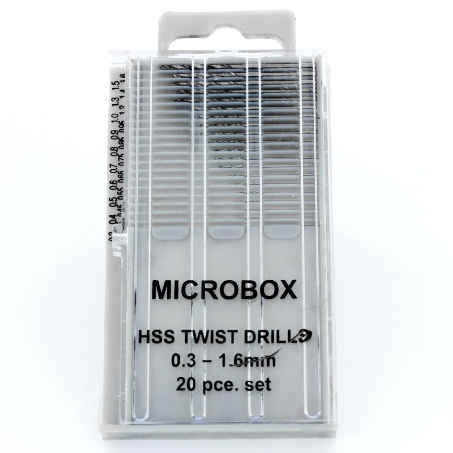 Microbox Drill Set (20) 0.3-1.6mm