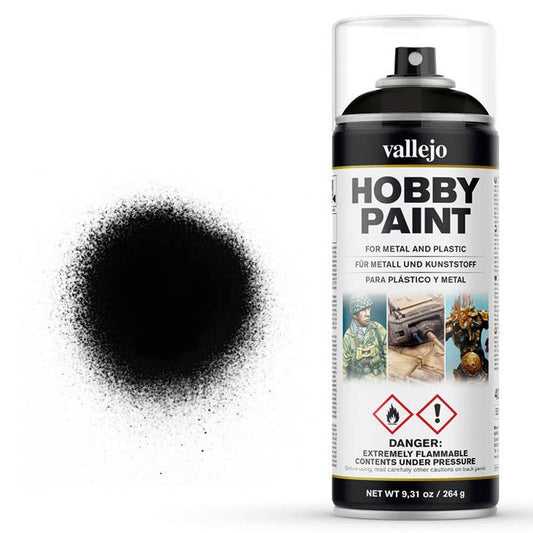 Auxiliary Products: Spray Primer Black (400ml)