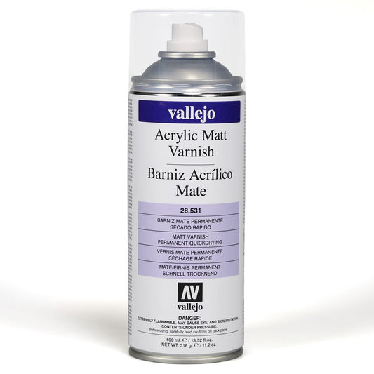 Auxiliary Products: Spray Varnish Matte (400ml)