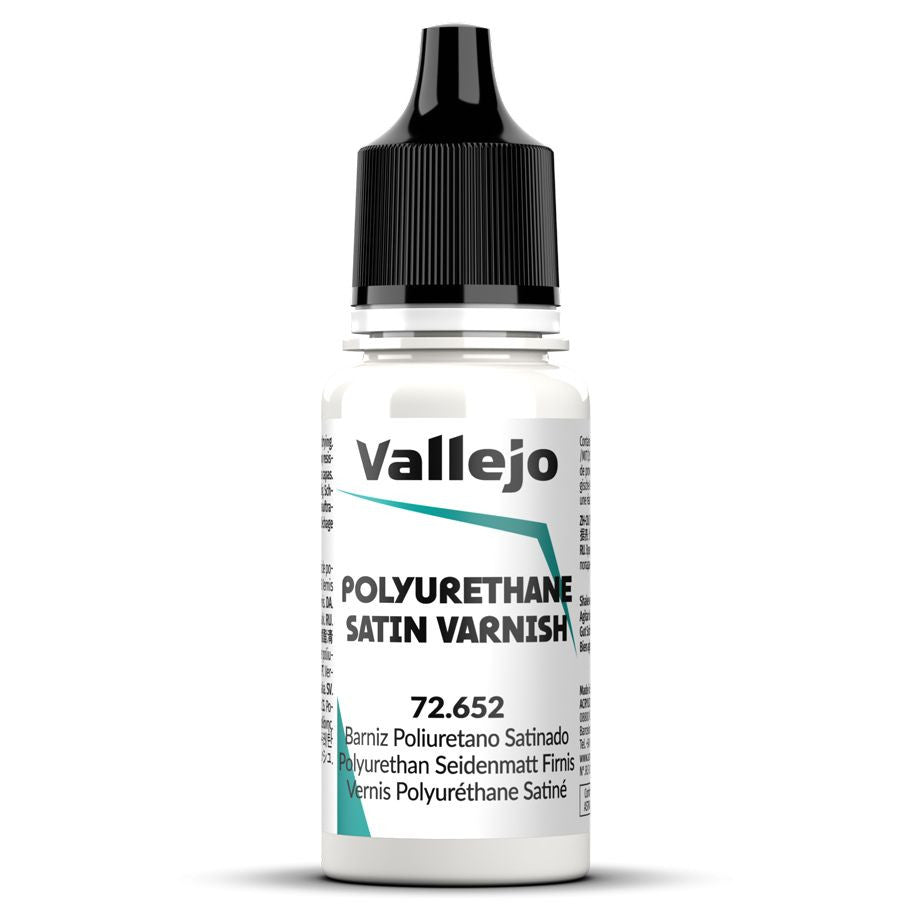 Game Color: Polyurethane Satin Varnish 18 ml.