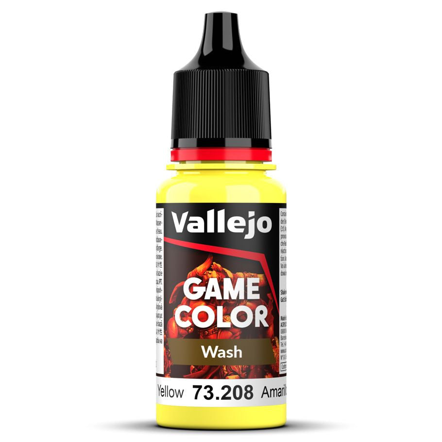 Game Color: Wash - Yellow 18 ml.