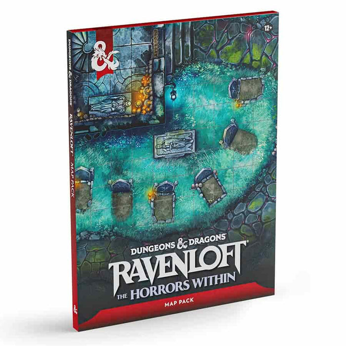 DND RPG  RAVENLOFT HORRORS WITHIN MAP PACK (14)