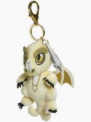 D&D 3 in Plush Charms: Gem Wyrmling White
