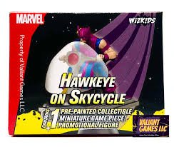 HeroClix Exclusive Figure Hawkeye on Skycycle