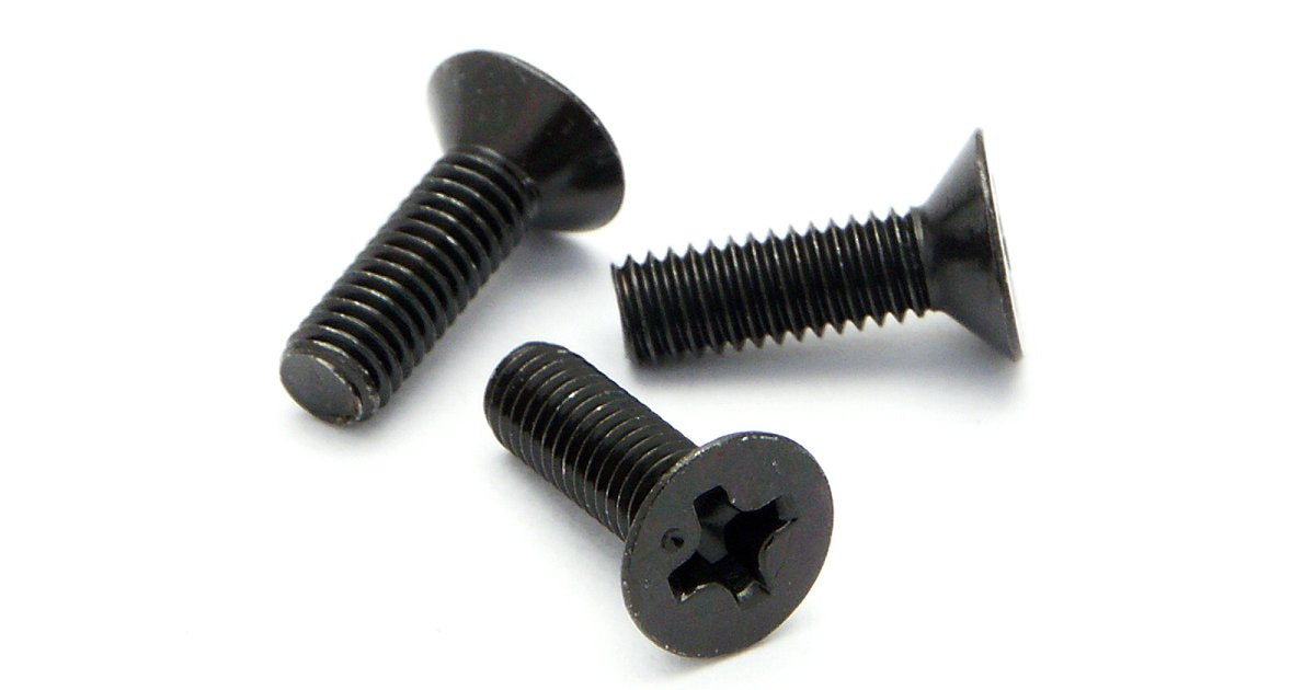 Flat Head Screw, M3x10mm (6):N3