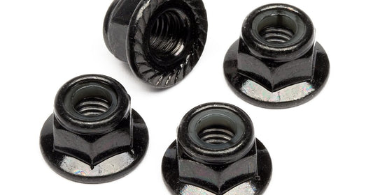 FLANGE LOCK NUT M5 4 PCS - Clockwise, Savage